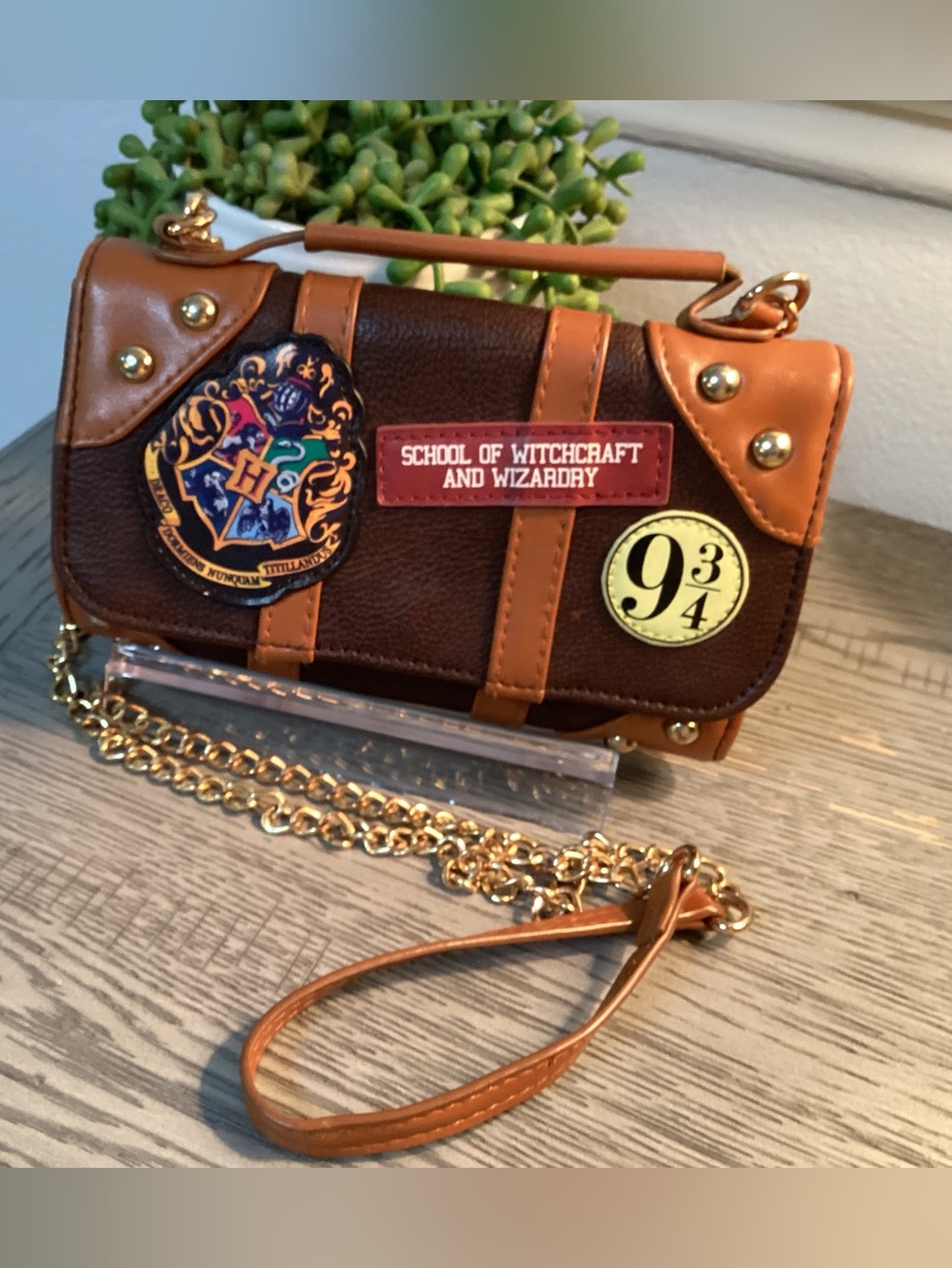⚡️ Harry Potter Hogwarts Trunk Crossbody Bag & Wallet - NWOT ⚡️